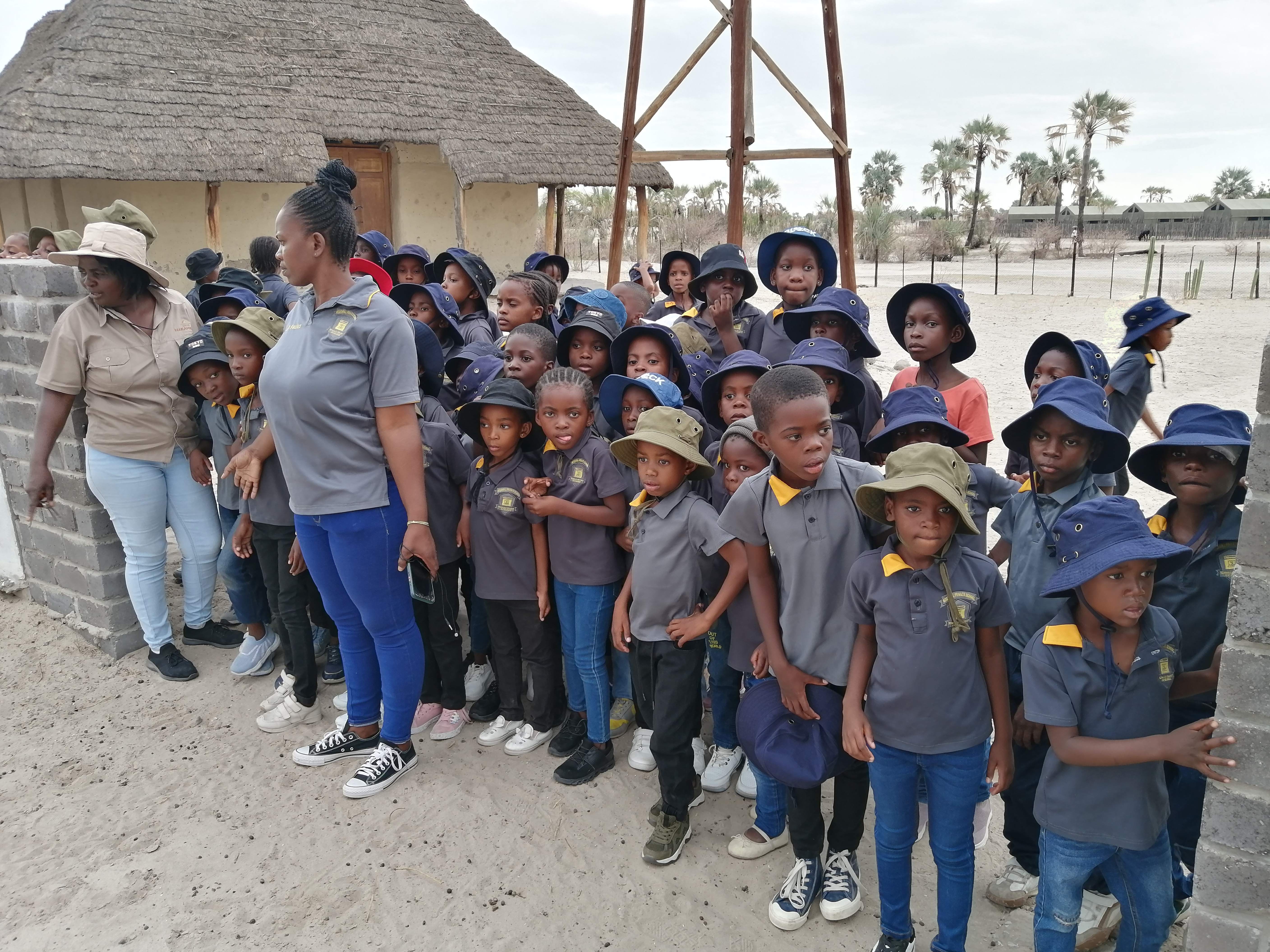 Students visiting Nakambale Museum for entrepreneurship learning