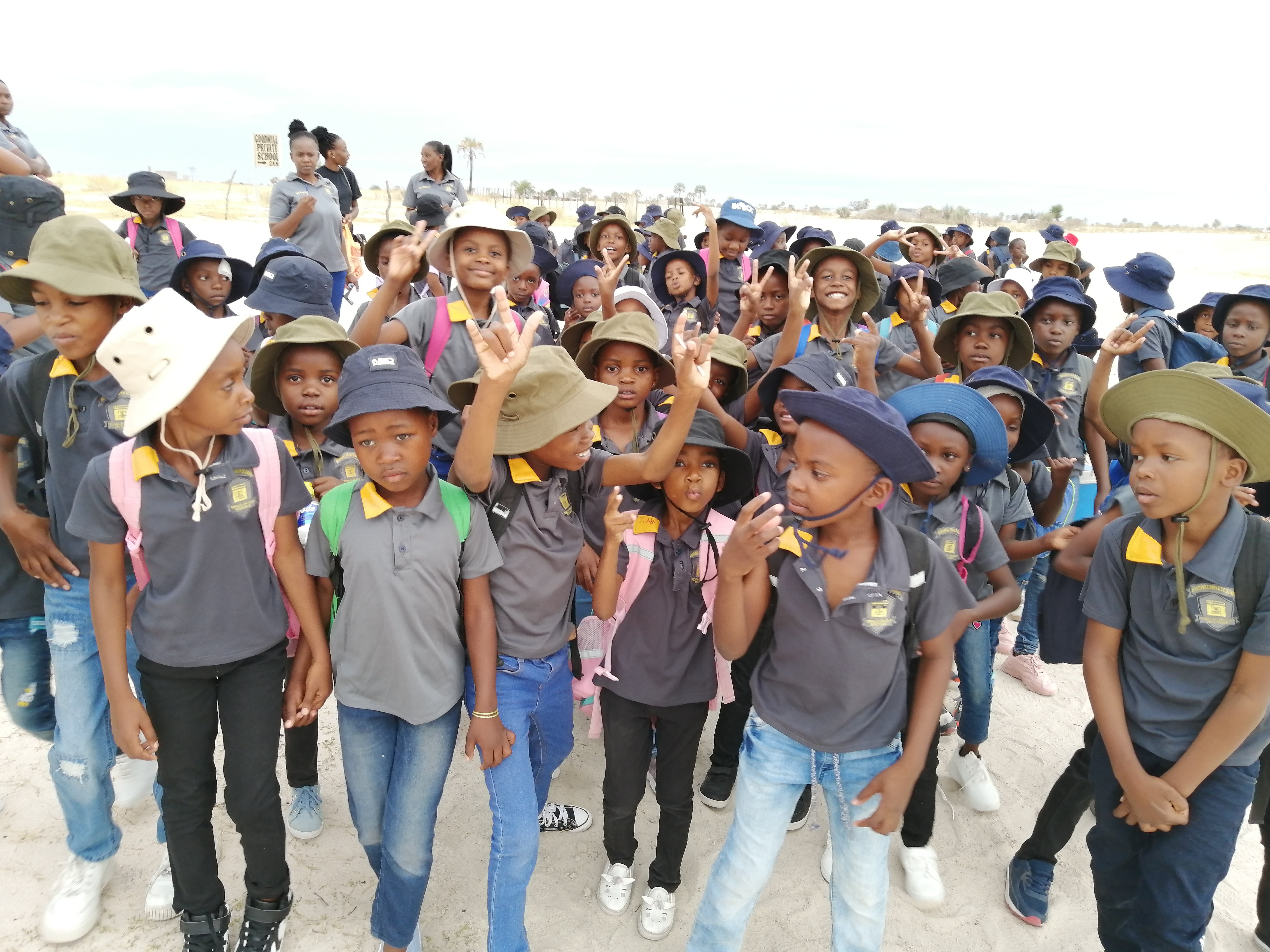 Students excited for NAM Water plant tour